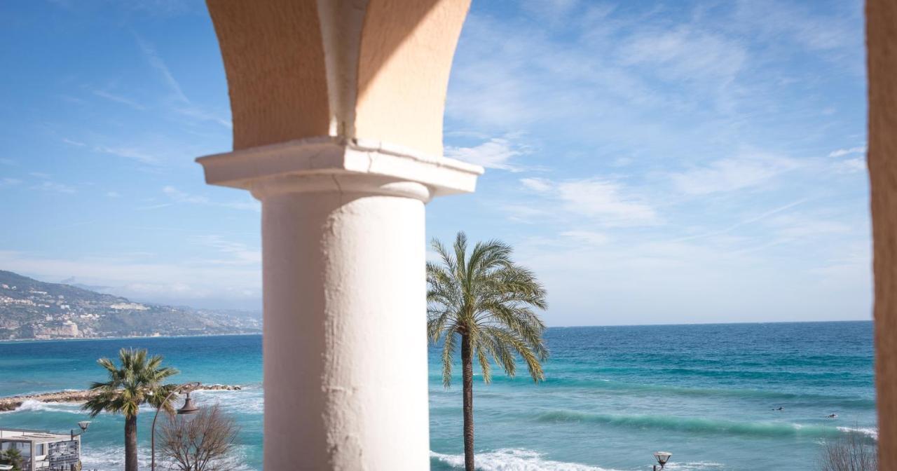Hotel Et Appartements Reine D'Azur Roquebrune-Cap-Martin Exterior foto